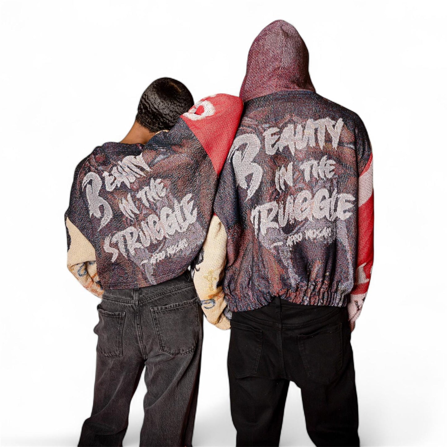 Beauty in the Struggle Women's Cropped Sweater